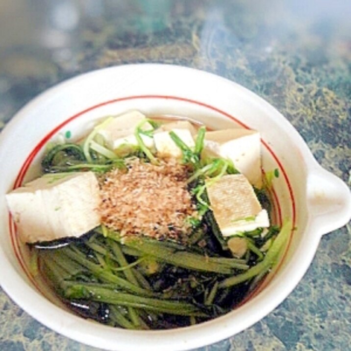 和食の副菜 水菜と豆腐のサッと煮 レシピ 作り方 By すいかサマ 楽天レシピ 和食の副菜 水菜と豆腐のサッと煮 レシピ 作り方 By すいかサマ 楽天レシピ